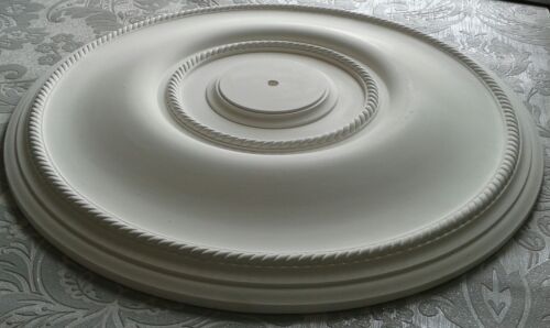 Traditional Georgian Plaster Rope Ceiling Rose  540 mm 21/" Hand Made
