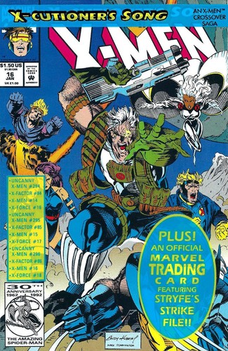 COMIC X MEN # 16 1992-10