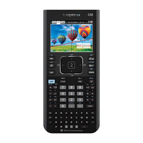 Schutzfolie Lern-CD Ladekabel TI Nspire CX CAS Taschenrechner Grafikrechner