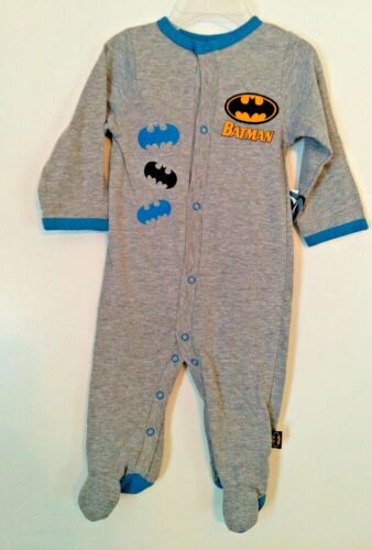 6/9  mos Footed Batman footed pajamas Baby  1 piece size 3/6 