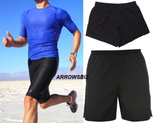 Men's Athletic Fitness Workout Gym Cycling Sports Running Jogging Shorts Pants 
