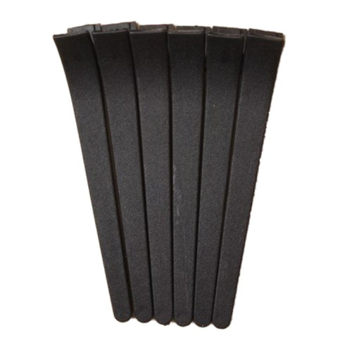 Set of 6 Matt Black Hair Beak Clips Section Clip Slides Grips 11.5cm Accessories