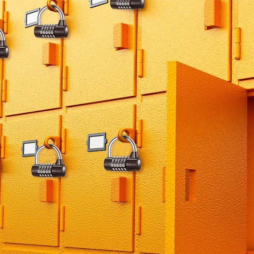 5 Digit Combination Lock Padlock Waterproof Resettable Outdoor Luggage Lock
