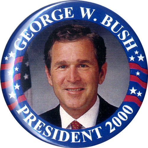 Bush President Button 2000 Campaign George W 5150 