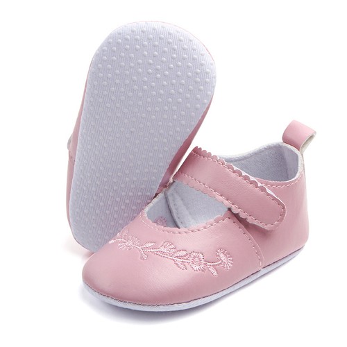 Infant Baby Shoes PU Anti-slip Soft Crib Shoes Leather Sneakers Prewalker AU