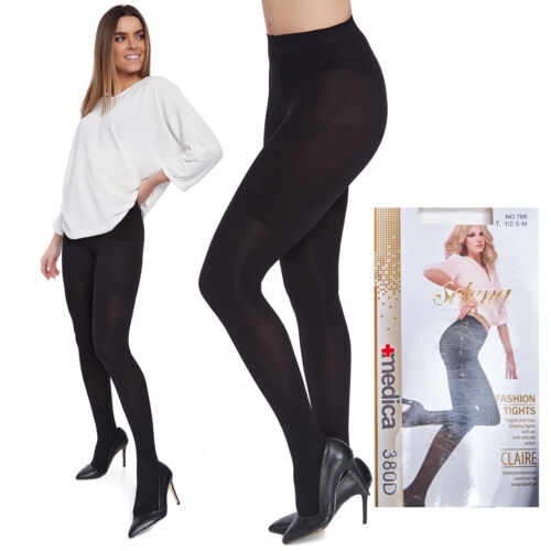 Details about   Women's Opaque Shaping Soft Comfortable Tights Tummy Control Pantyhouse SE788 