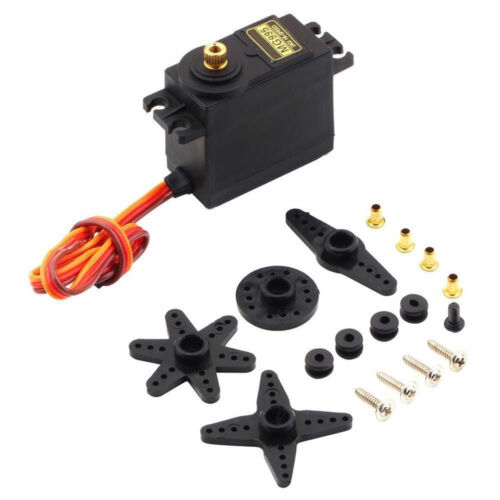 MG995 Gear High Speed Torque RC Servo Airplane Helicopter Cars Boat Schwarz AIP 