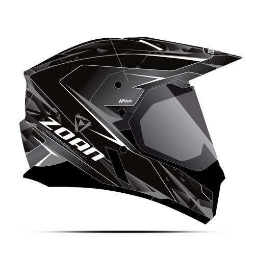 Double Lens Shield Zoan Synchrony Dual Sport Helmet