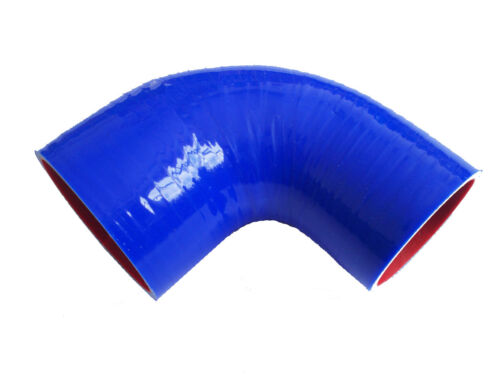 Blue 2.5" to 2.75" 64-70 mm Silicone 90 Degree Reducer Intercooler Coupler Hose 