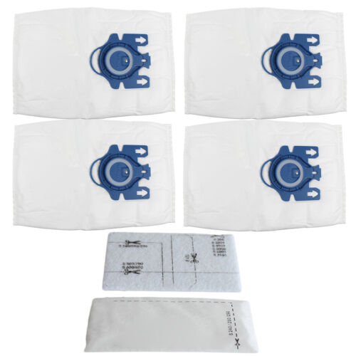 6PCS/SET For Miele Hoover GN HyClean Vacuum Cleaner Dust Bags & Filters Kit 