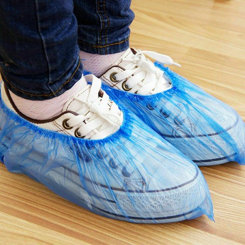 100 Einweg Anti Slip Überschuhe Reinigung Überschuhe Tective Blau Q3S1 S1K2