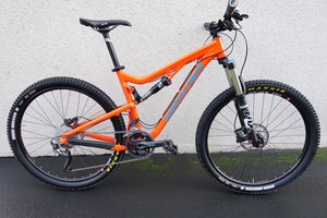 shimano speed medium am 650b cruz santa bike mountain orange