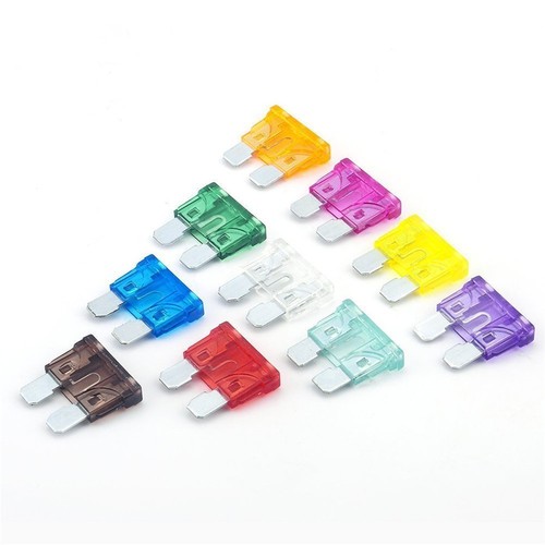 165Pcs ATC//MIN//Low Profile Mini Blade Fuse Kit For Car Motorcycle ATC 1-40 Amp