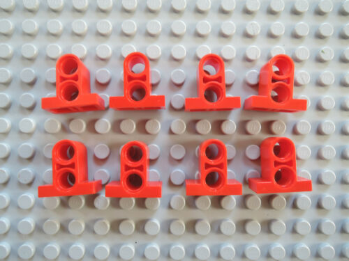 LEGO 8 x Technic Verbinder Liftarm 32530 rot  Platte 1x2 
