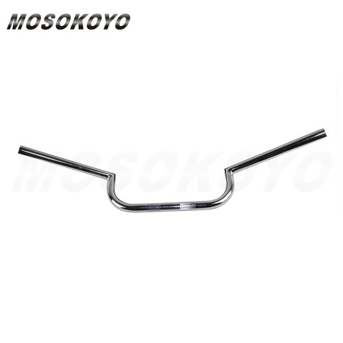 Custom 1/" 25mm Drag Handlebar Bar Chrome For Harley Cafe Racer Motorcycle