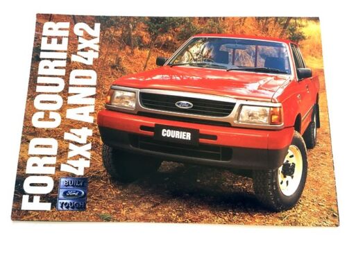 1997 Ford Courier Pickup Truck Original Australia Car Sales Brochure Crew Cab