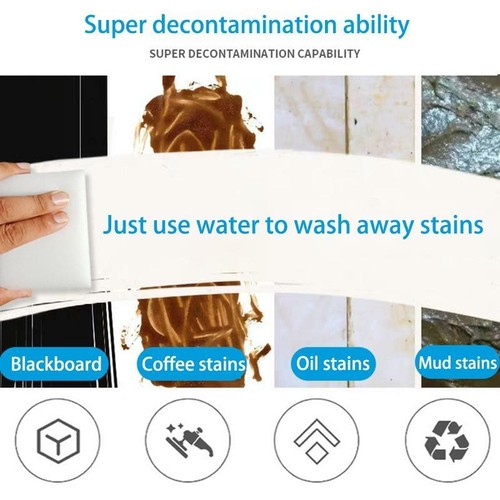 50Pcs big magic sponge eraser cleaning melamine foam cleaner home kitchen garden
