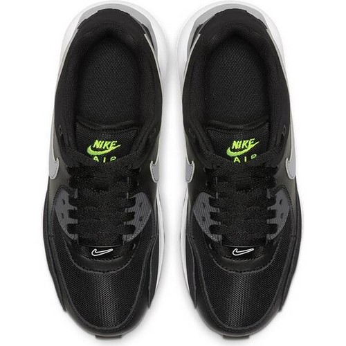 Nike Jungen Leder Mesh Sport Freizeit Sneaker AIR MAX 90 WRIGHT BG Schuhe CN9582