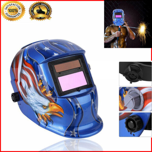 Auto Darkening Welding Mask Helmet Solar Powered Welders TIG MIG Grinding Cover