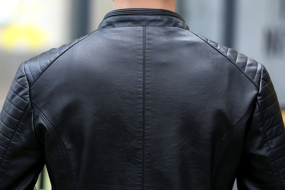 2015 Hitz Korean fashion Slim models short coat motorcycle leather jacket couple 2015 Hitz Korean fashion Slim models short coat motorcycle leather jacket couple