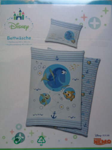 Dori Blau* 100x135,40x60 cm*Neu*OVP Kinder-Bettwäsche Bettgarnitur Nemo
