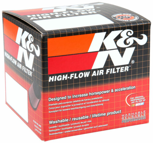 RU-0981 K&N Universal Rubber Air Filter 2-1/8"FLG 4 X 3 TPR/OVL W/VENTURI KN Un