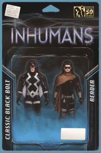 Uncanny Inhumans # 3 Action Figure Variant Cover NM Marvel 2015