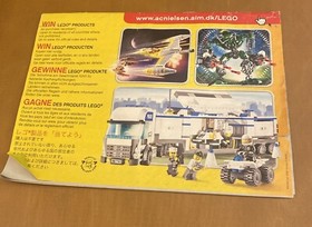 LEGO 7037 Castle Tower Raid Instruction Manual ONLY - NO Pieces