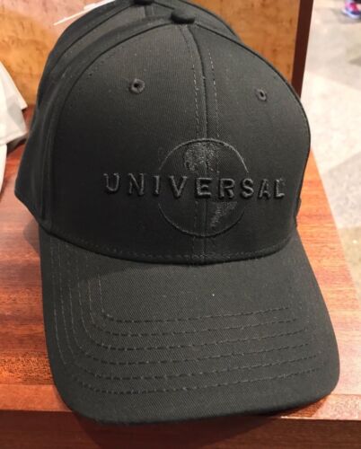 Universal Studios Exclusive Black Adjustable Baseball Cap Hat New with Tag 