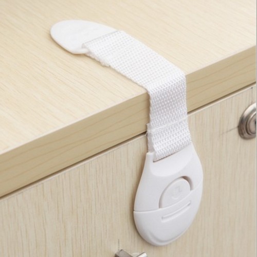 Baby Kid Safety Locks Drawer Cabinet Lock Cloth Belt Extended Locks Detachable