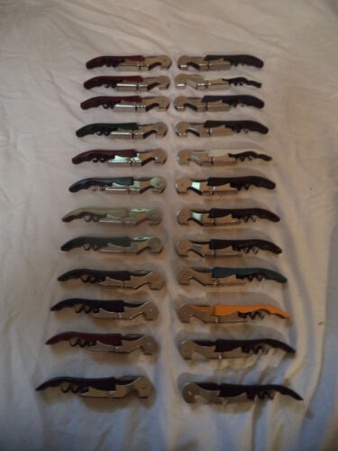 LOT OF 24 PULLTAPS Waiter's Corkscrews DOUBLE HINGED  LOTY200    b346 