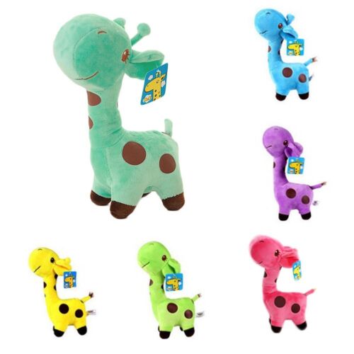 Kids Giraffe Dear Soft Plush Toy Little Baby Stuffed Animal Doll Birthday Gift