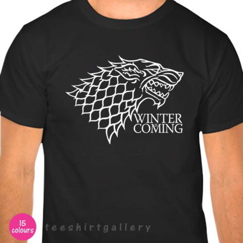 Winter Is Coming t shirt  Jon Snow House Stark t shirt tee t-shirt 