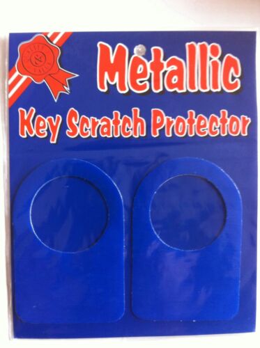 Car Blue Sticky Stickers Key Scratch Protector  Locks Large Hole  Door Addesive