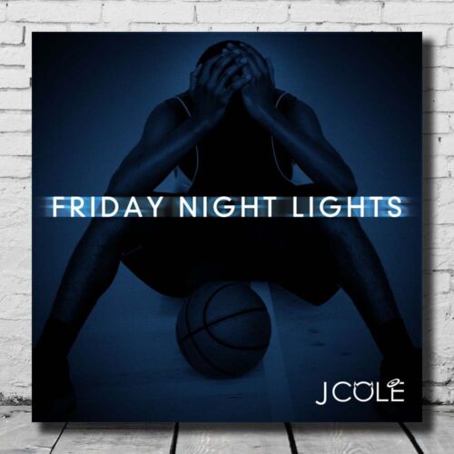 Details about  / J Cole Friday Night Lights 30 24x24 Art Rapper Cover Fabric Poster E167