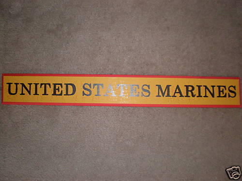 UNITED STATES MARINES Primitive (Rustic) Wood Sign