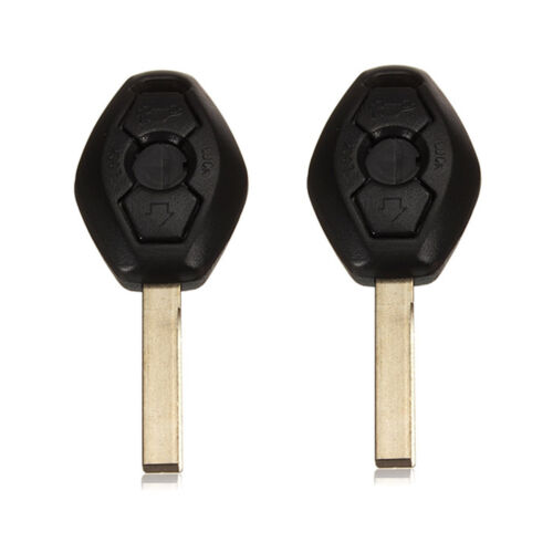 2X 3 Button Remote Key Shell Case Blade For BMW E39 E46 E53 E60 E63 1//3//5//6//7