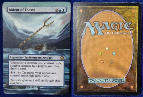 Part 1 Hand Painted Custom Altered Magic the Gathering MTG Trading Cards Blue