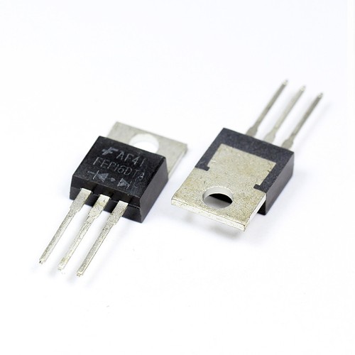 5PCS FEP16DTA Diode rapide 200 V 16 A TO220AB FEP16 16DT FEP16D FEP16DT