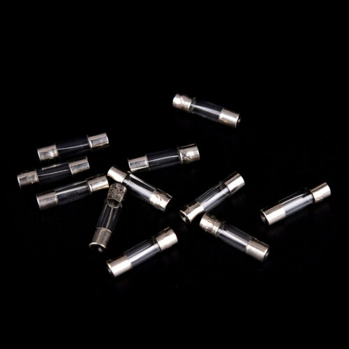100X/Set 5x20mm Quick Blow Glass Tube Fuse Assorted Kit Fast-blow Glass Fuses Zt 