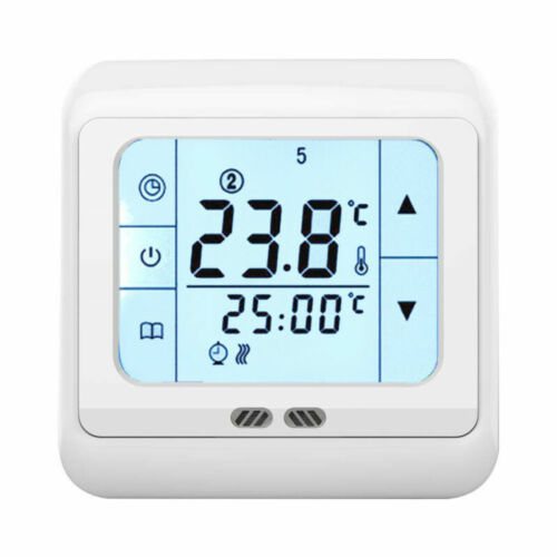 Touch Screen floor Heating Programmable Thermostat Room Temperature Controler 