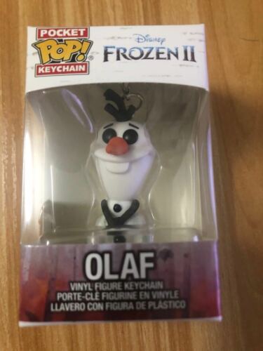 Disney Frozen II Movie Keyring Elsa/Anna/Olaf Figure Funko POP Pocket Keychain 