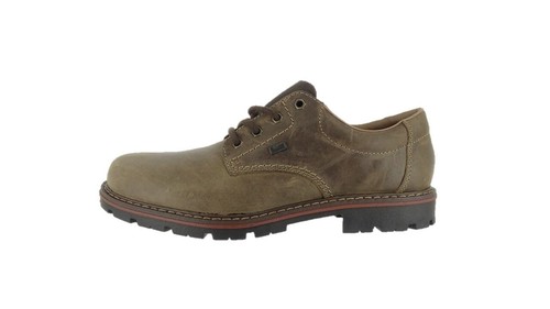 Rieker Herren Schuhe Halbschuhe Schnürschuhe Echtleder Freizeitschuhe Braun