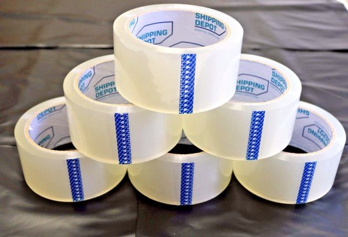 Choose the Quantity1-144 RollsClear Packing Tape 2/"x110 yards 330ft 2 Mil