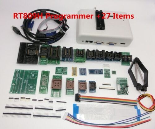 Original RT809H EMMC-Nand Programmer TSOP56 TSOP48 EDID Cable ISP Header01 VGA 