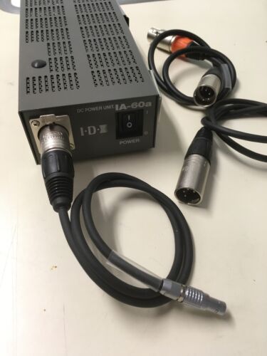 12V IDX Technology IA-60a Power Supply w// XLR 4 Pin Teradek Arri Audio Preston