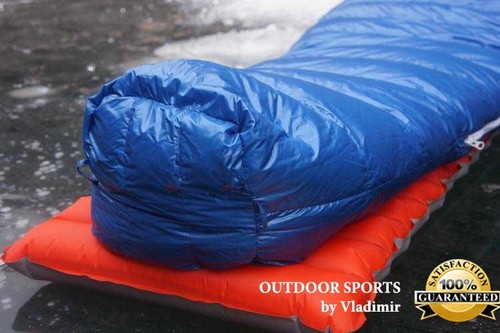 Extreme-Ultralight-duck-down-mummy-sleeping-bag-camping-outdoor-waterproof-700g