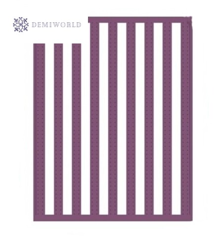 Vertical Stripe Frame Stitched Metal Cutting Dies DIY Scrapbooking Stamps