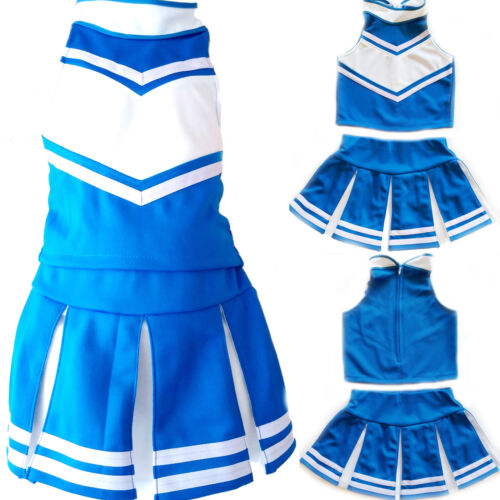 Little Girls Kids Children/Cheerleader/Uniform/Costume Halloween Size 2-16 