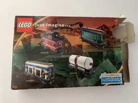 LEGO Trains: Open Freight Wagon - 10013 - Open Box, Sealed Bags - Read Desc.
